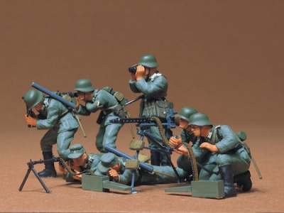 Tamiya 35038 1:35 German Machine Gun Troops Kit